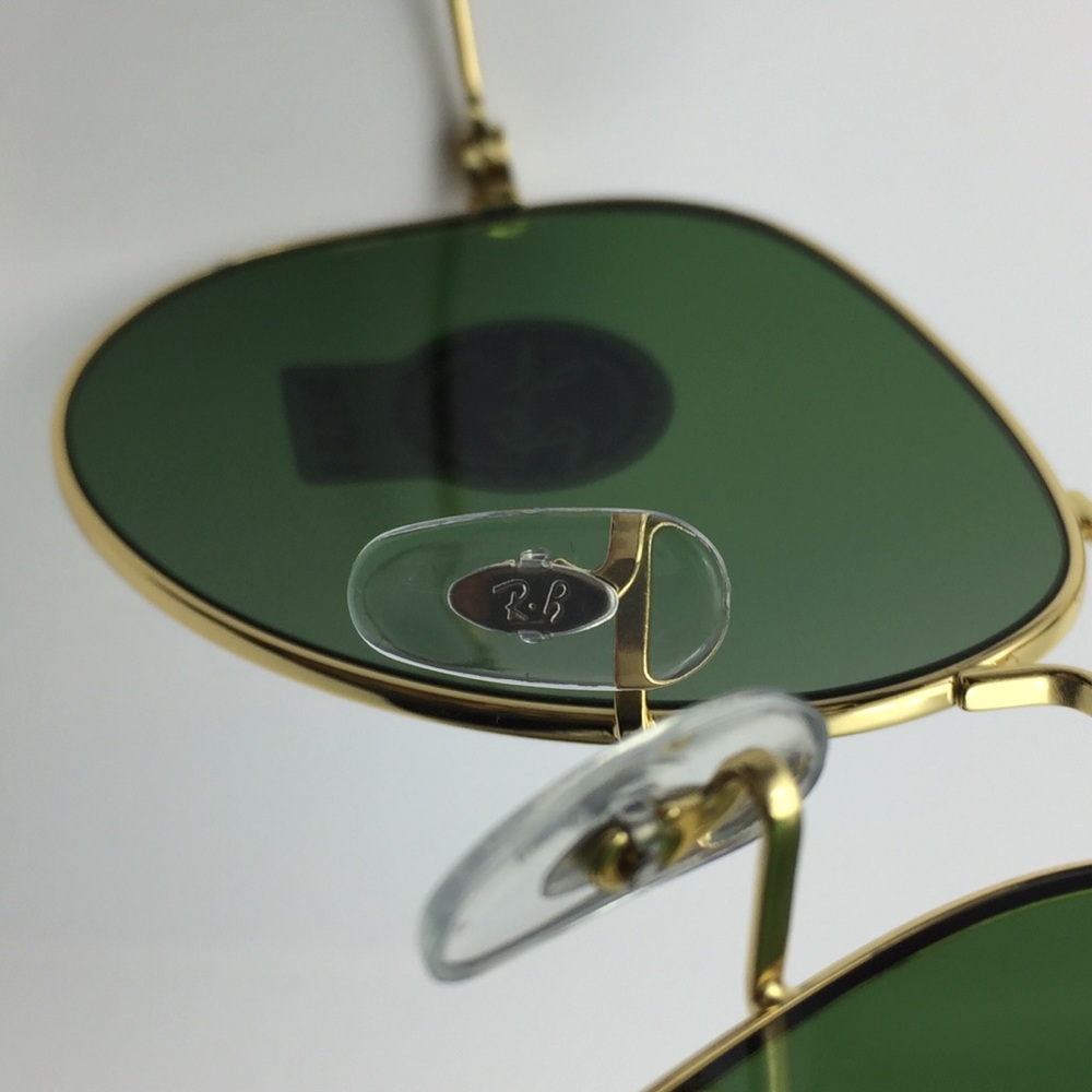 Aviator 3025 L0205 Gold Dark-green sunglasses New